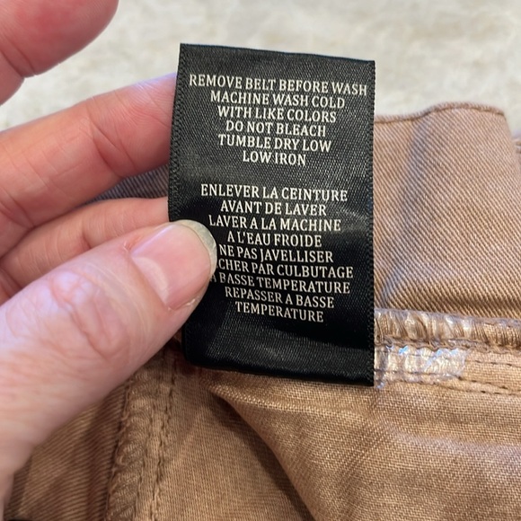 BLANKNYC | High Waist Paper Bag‎ Pants | Tan with Rope Belt | Large - Picture 10 of 16